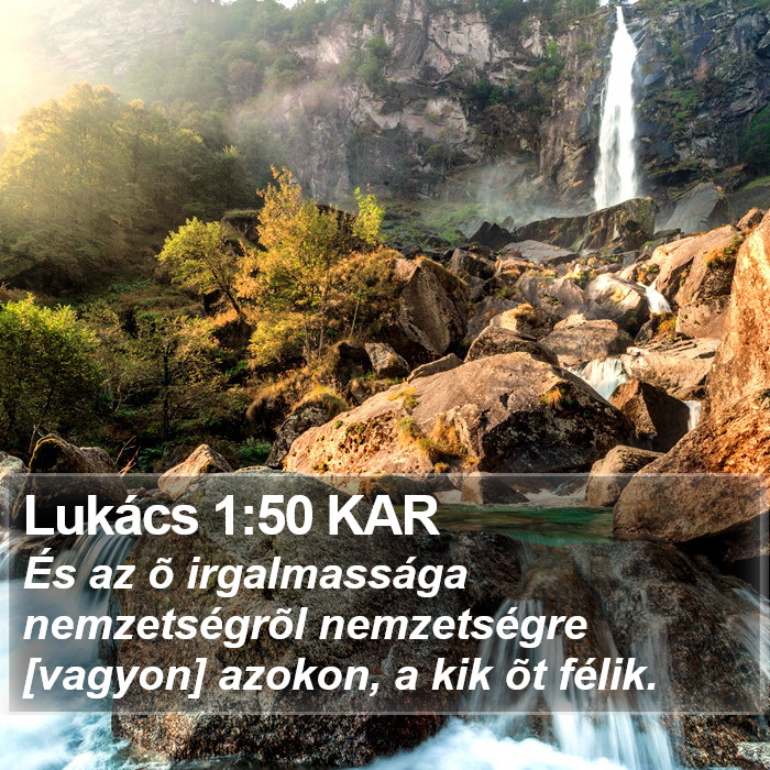 Lukács 1:50 KAR Bible Study