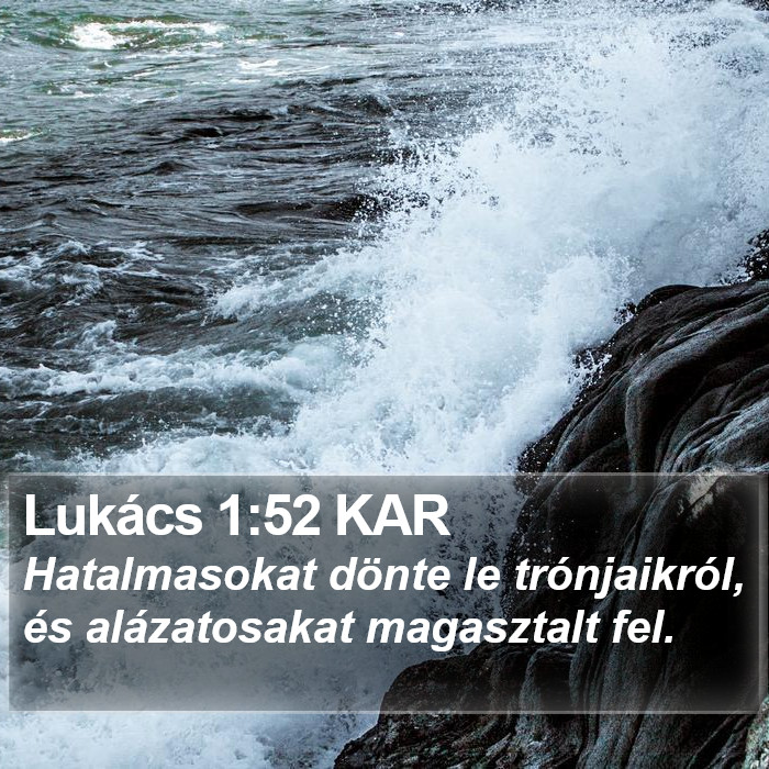 Lukács 1:52 KAR Bible Study