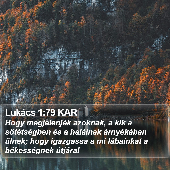 Lukács 1:79 KAR Bible Study