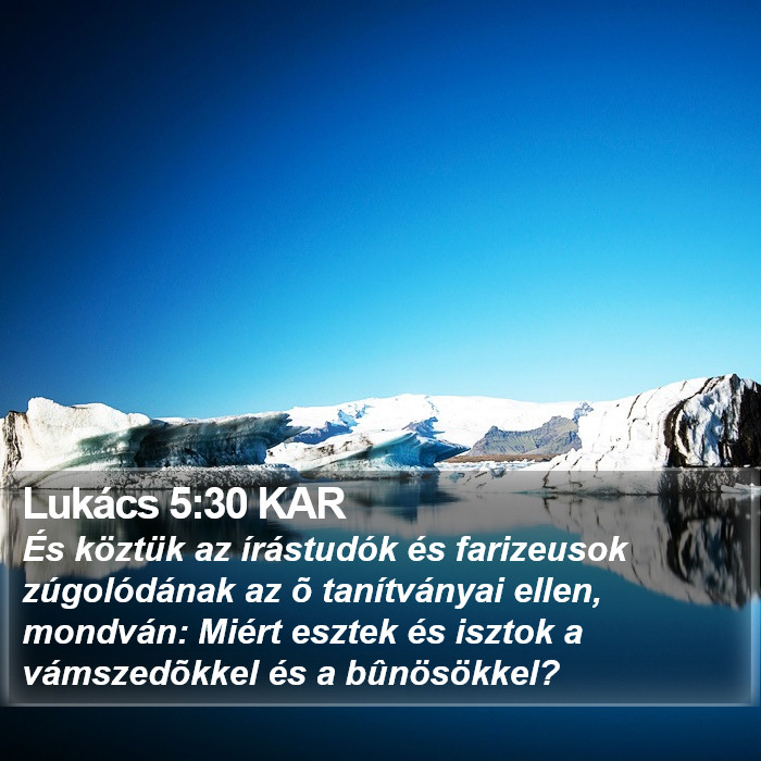 Lukács 5:30 KAR Bible Study