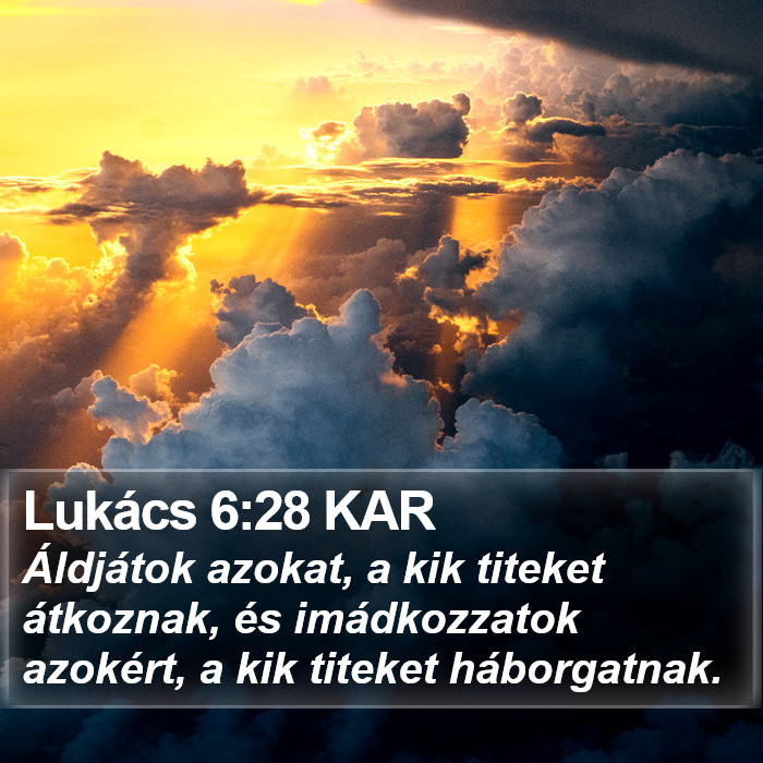 Lukács 6:28 KAR Bible Study