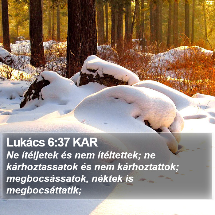 Lukács 6:37 KAR Bible Study