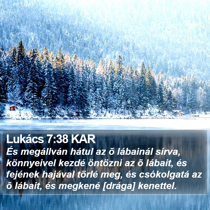 Lukács 7:38 KAR Bible Study