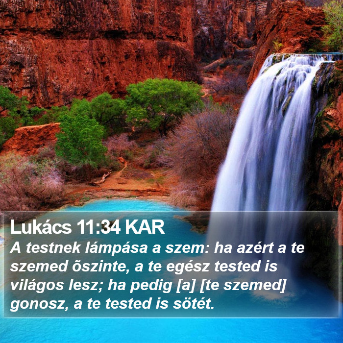 Lukács 11:34 KAR Bible Study