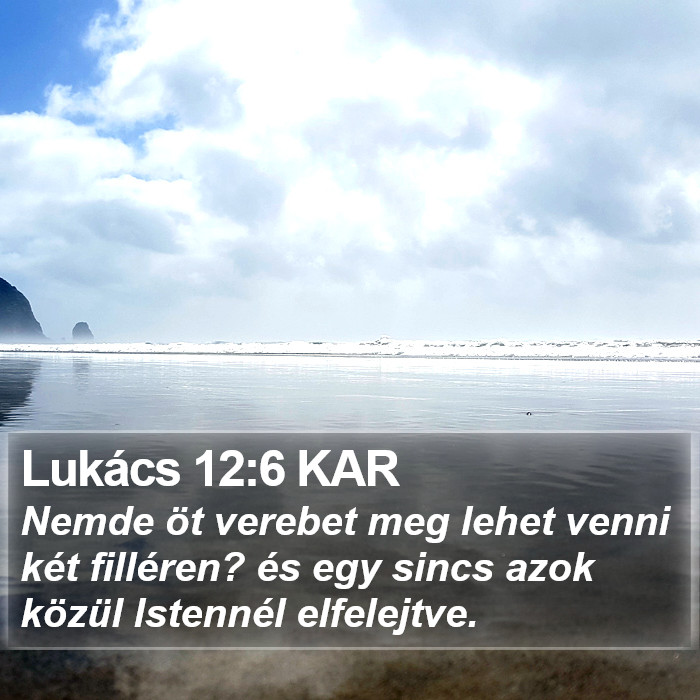 Lukács 12:6 KAR Bible Study