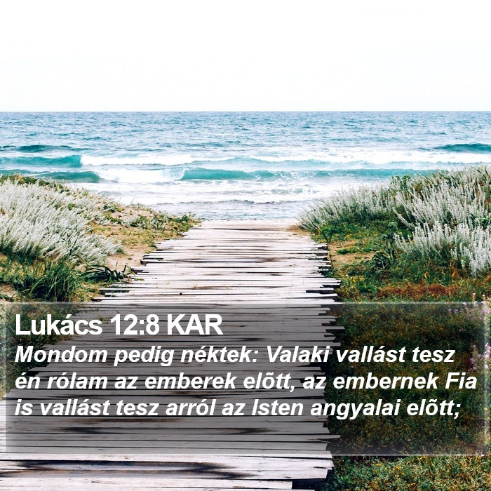 Lukács 12:8 KAR Bible Study