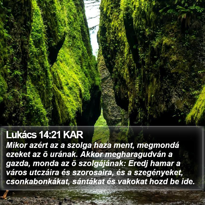 Lukács 14:21 KAR Bible Study