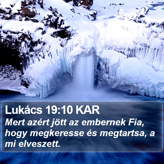 Lukács 19:10 KAR Bible Study
