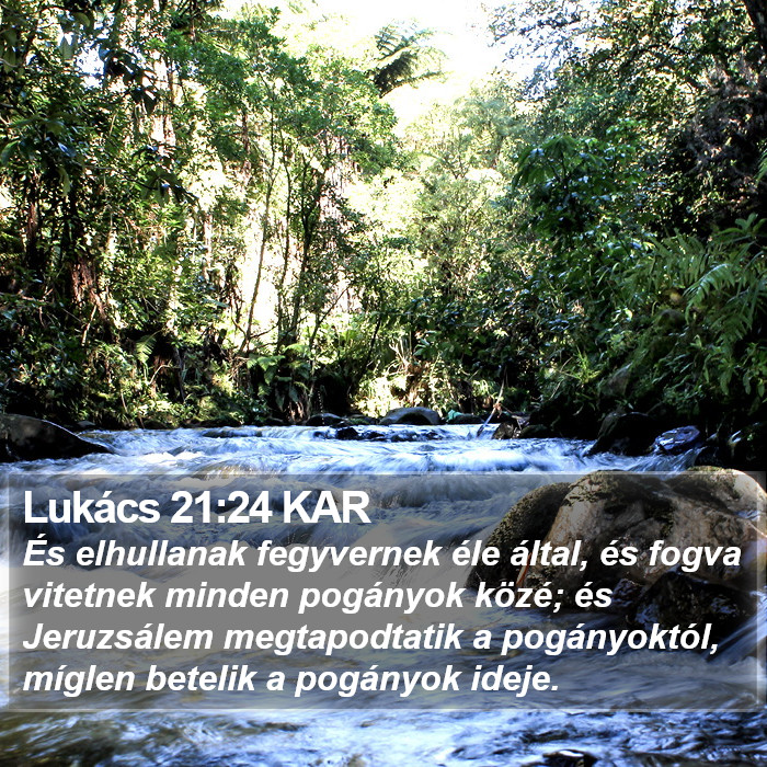 Lukács 21:24 KAR Bible Study
