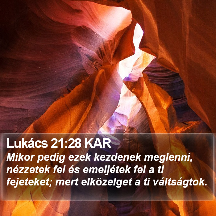Lukács 21:28 KAR Bible Study
