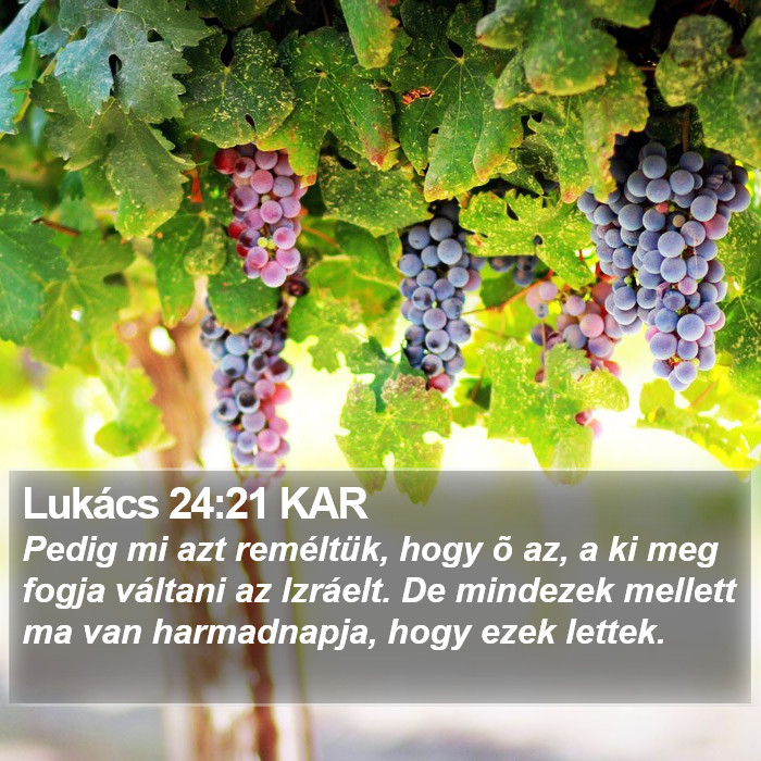 Lukács 24:21 KAR Bible Study