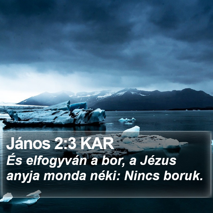 János 2:3 KAR Bible Study