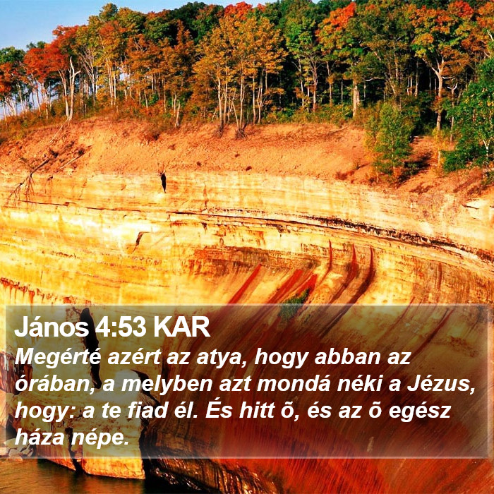 János 4:53 KAR Bible Study