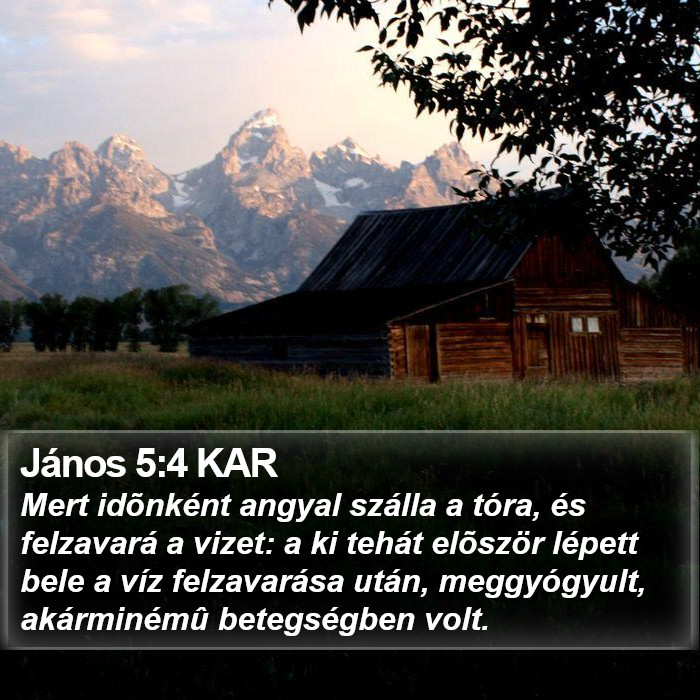 János 5:4 KAR Bible Study