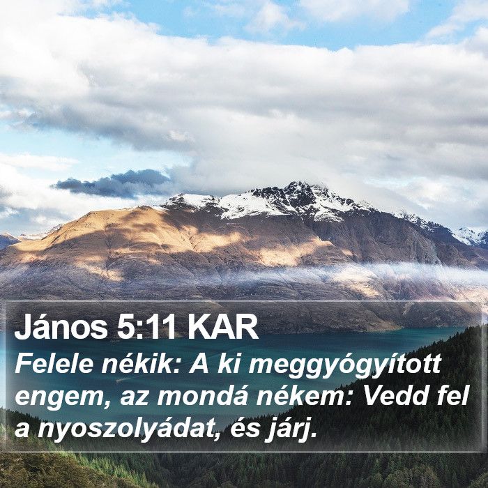 János 5:11 KAR Bible Study