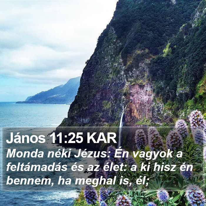 János 11:25 KAR Bible Study
