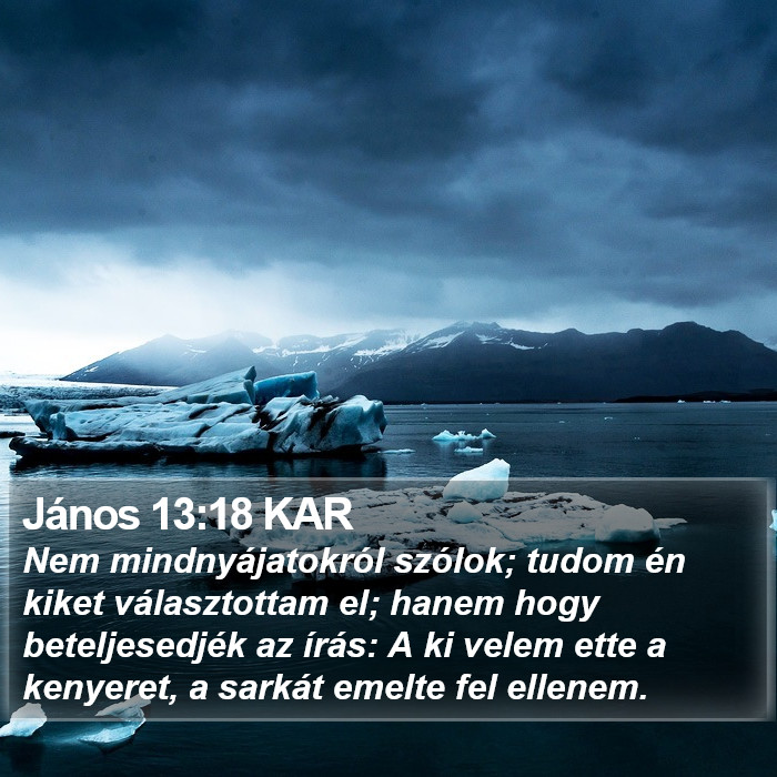 János 13:18 KAR Bible Study