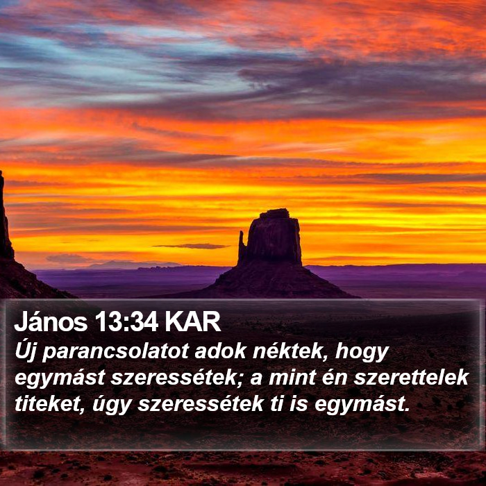 János 13:34 KAR Bible Study
