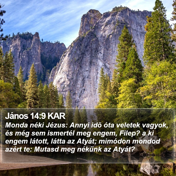 János 14:9 KAR Bible Study