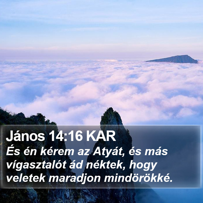 János 14:16 KAR Bible Study