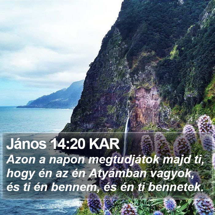 János 14:20 KAR Bible Study