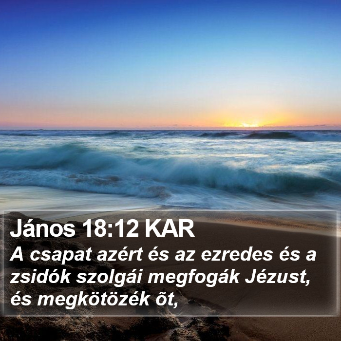 János 18:12 KAR Bible Study