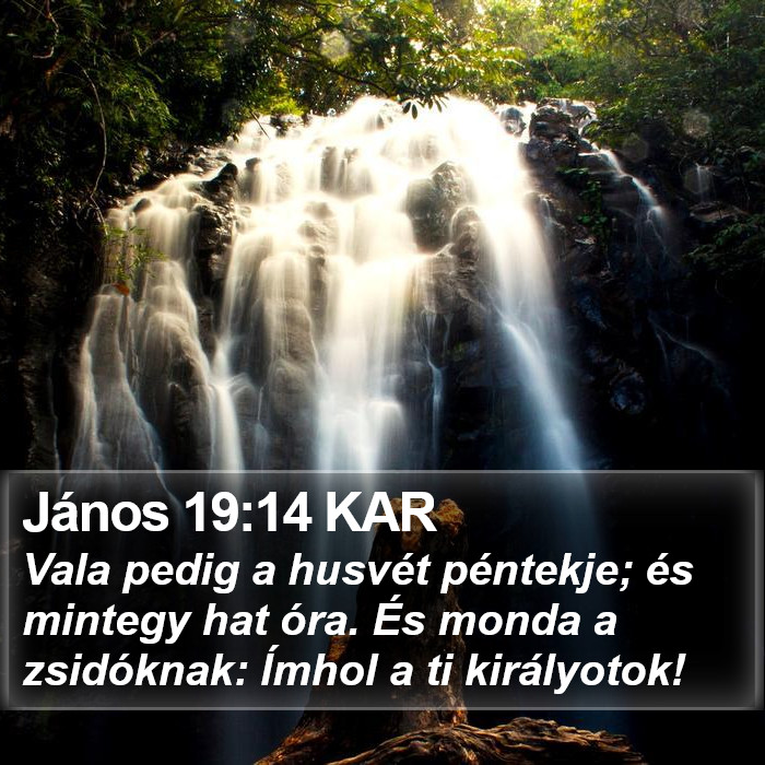 János 19:14 KAR Bible Study