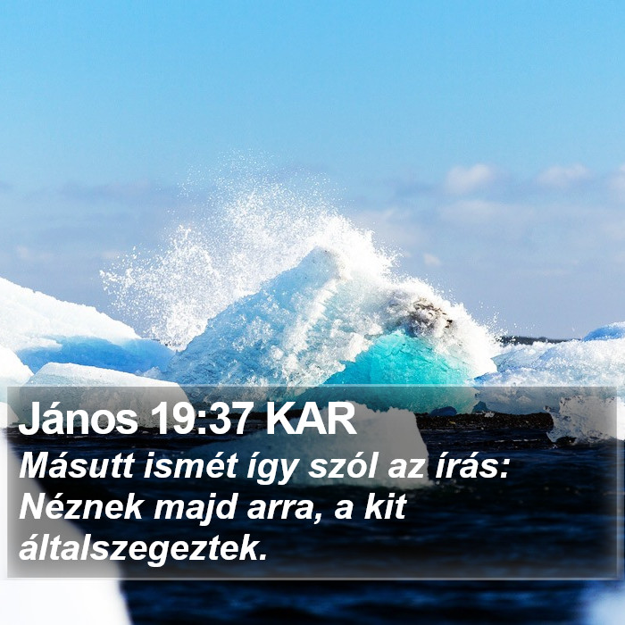 János 19:37 KAR Bible Study