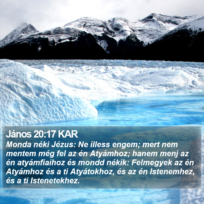 János 20:17 KAR Bible Study