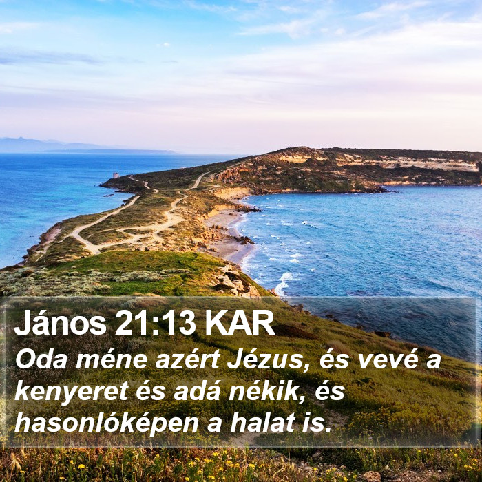 János 21:13 KAR Bible Study