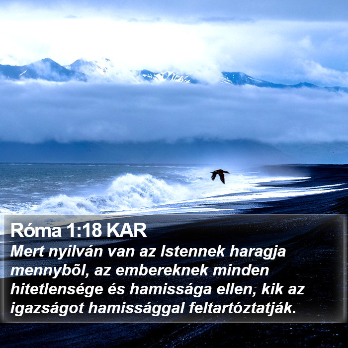 Róma 1:18 KAR Bible Study