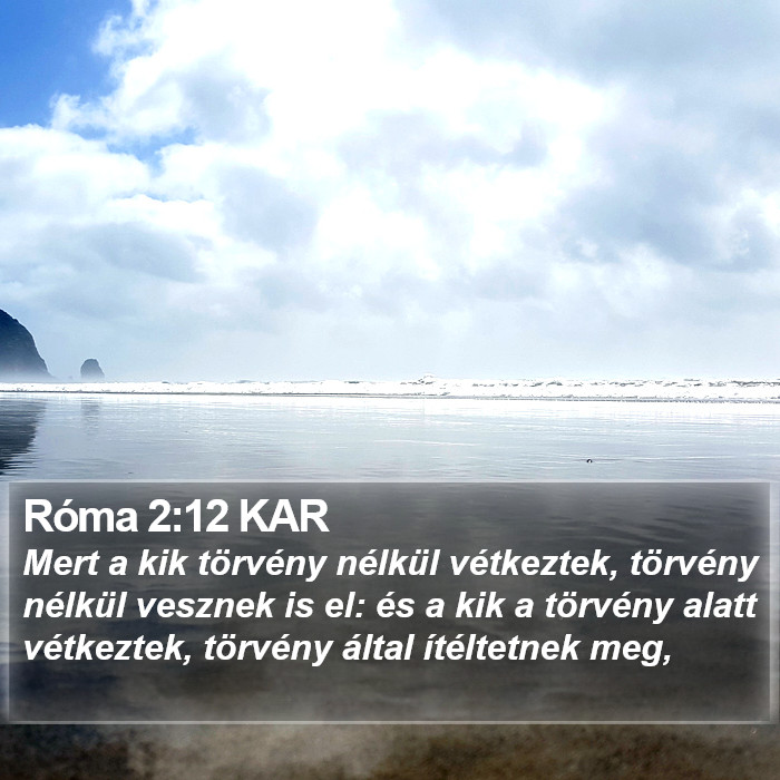 Róma 2:12 KAR Bible Study