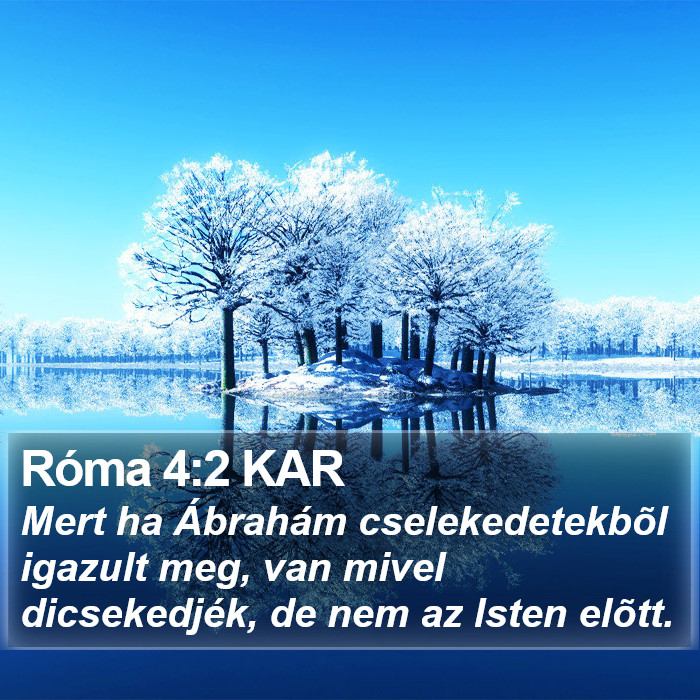 Róma 4:2 KAR Bible Study