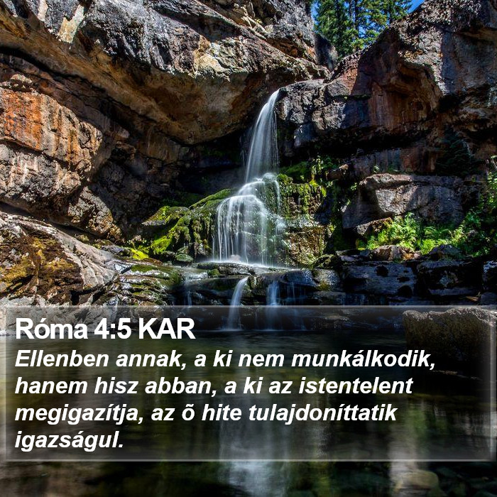 Róma 4:5 KAR Bible Study