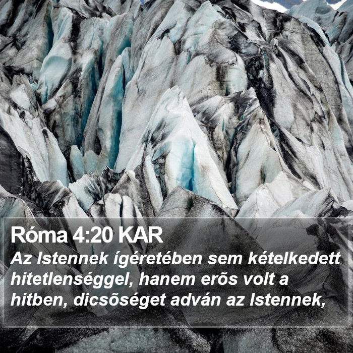 Róma 4:20 KAR Bible Study