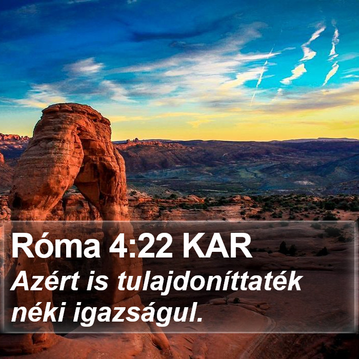 Róma 4:22 KAR Bible Study