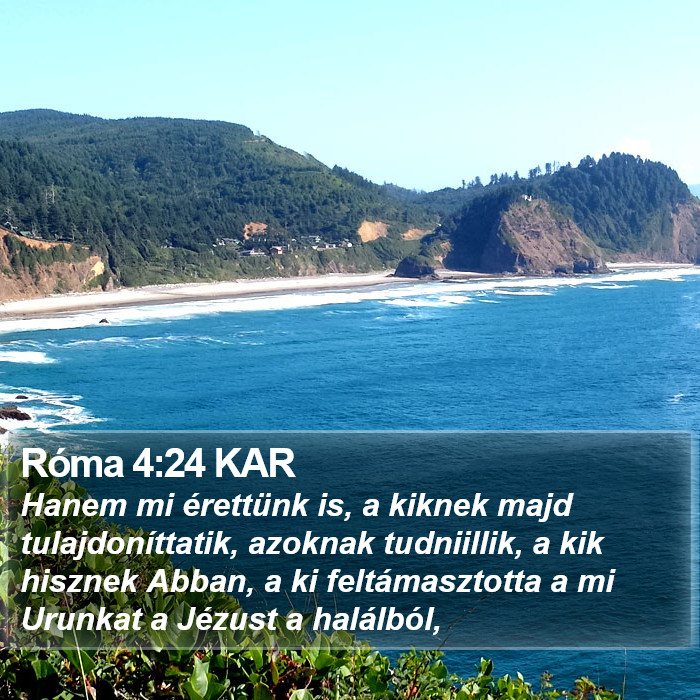 Róma 4:24 KAR Bible Study