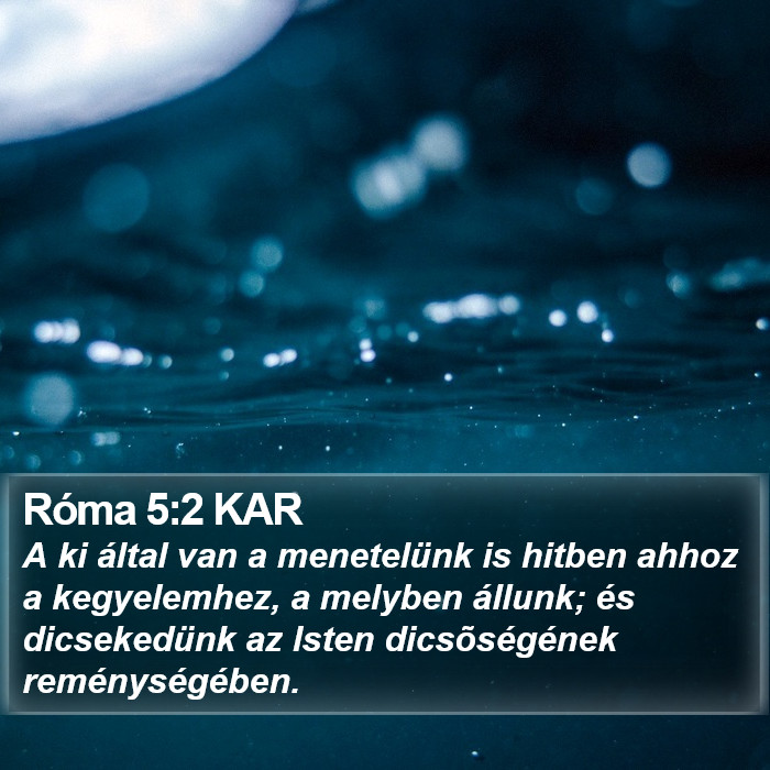 Róma 5:2 KAR Bible Study