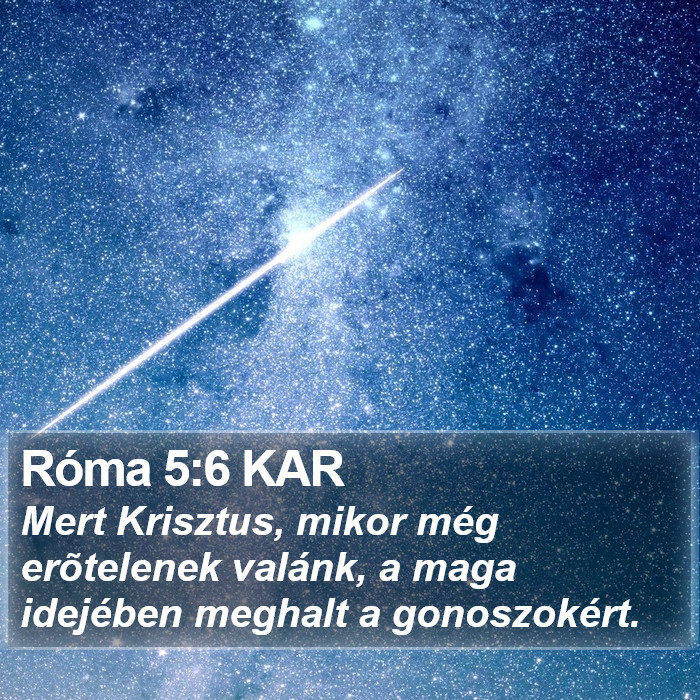 Róma 5:6 KAR Bible Study