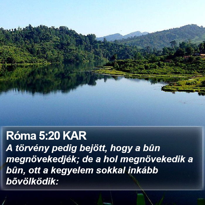 Róma 5:20 KAR Bible Study