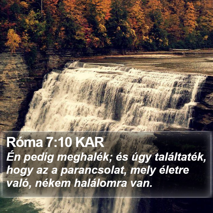 Róma 7:10 KAR Bible Study