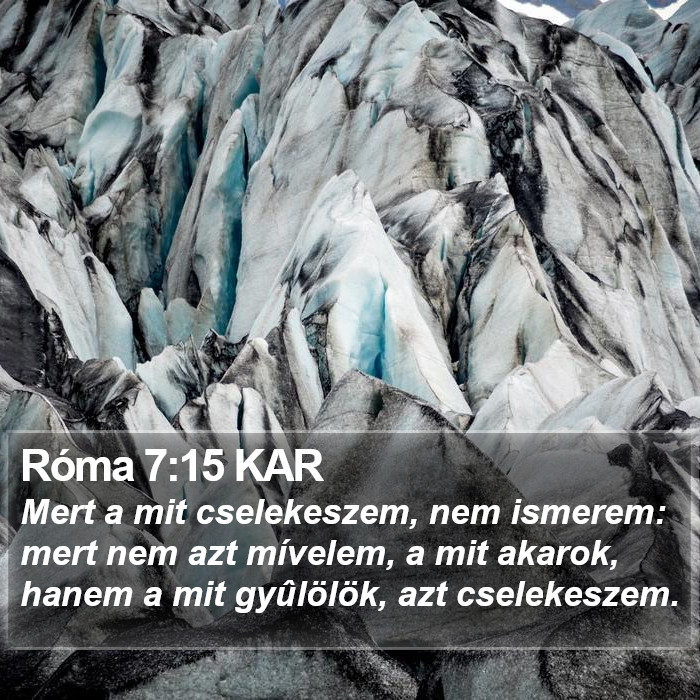 Róma 7:15 KAR Bible Study