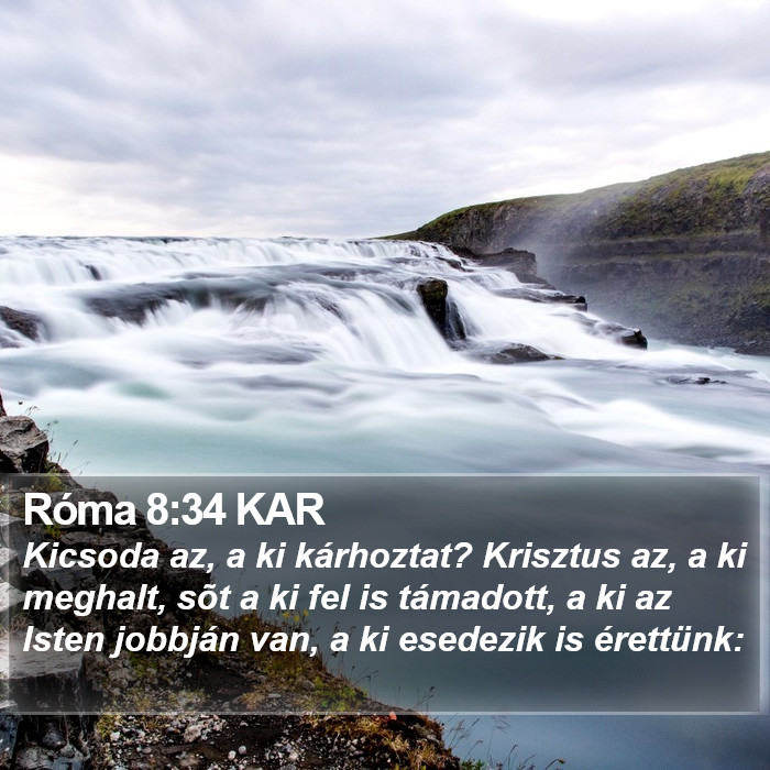 Róma 8:34 KAR Bible Study