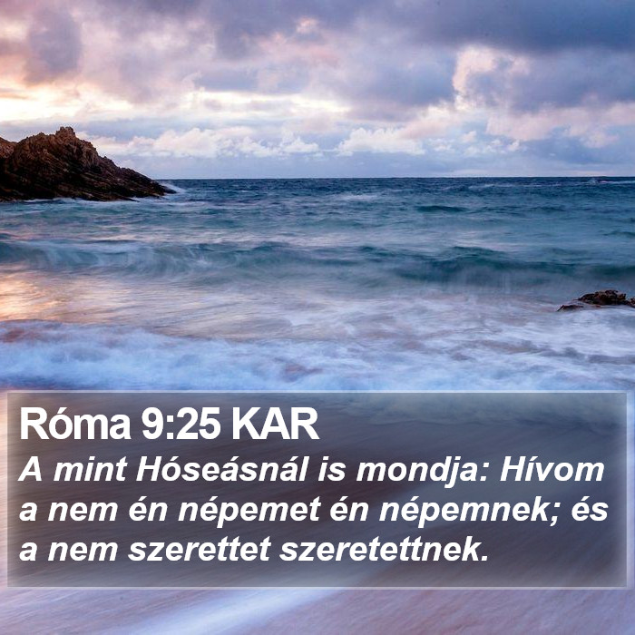 Róma 9:25 KAR Bible Study