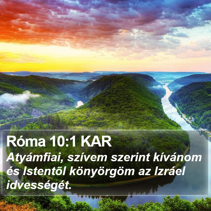 Róma 10:1 KAR Bible Study