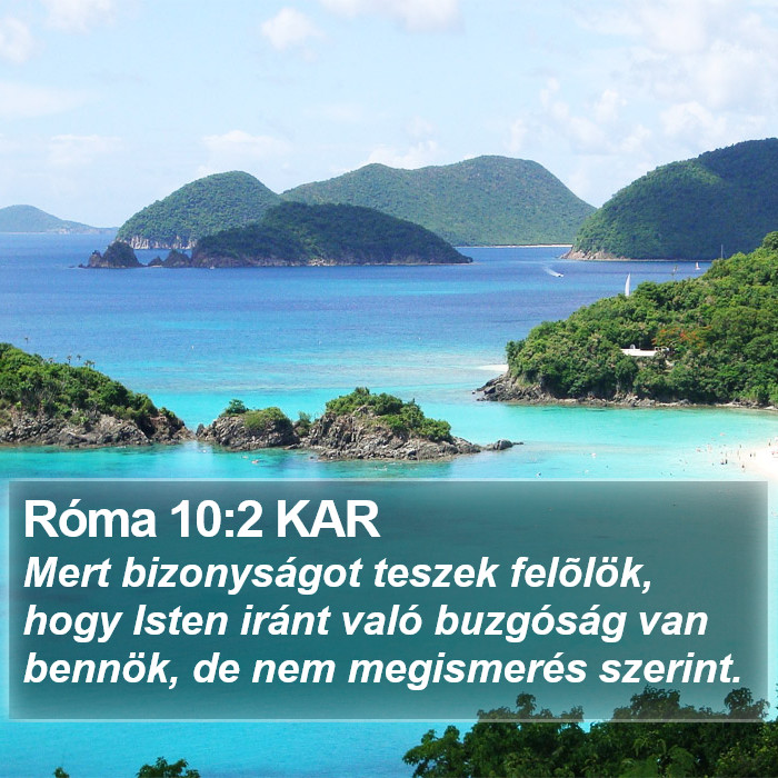 Róma 10:2 KAR Bible Study