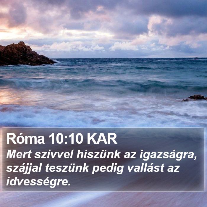 Róma 10:10 KAR Bible Study