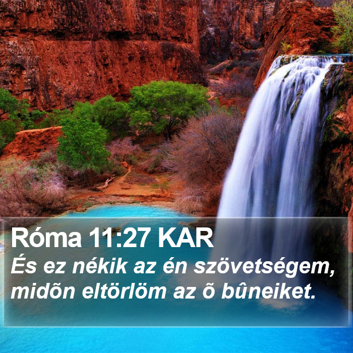 Róma 11:27 KAR Bible Study