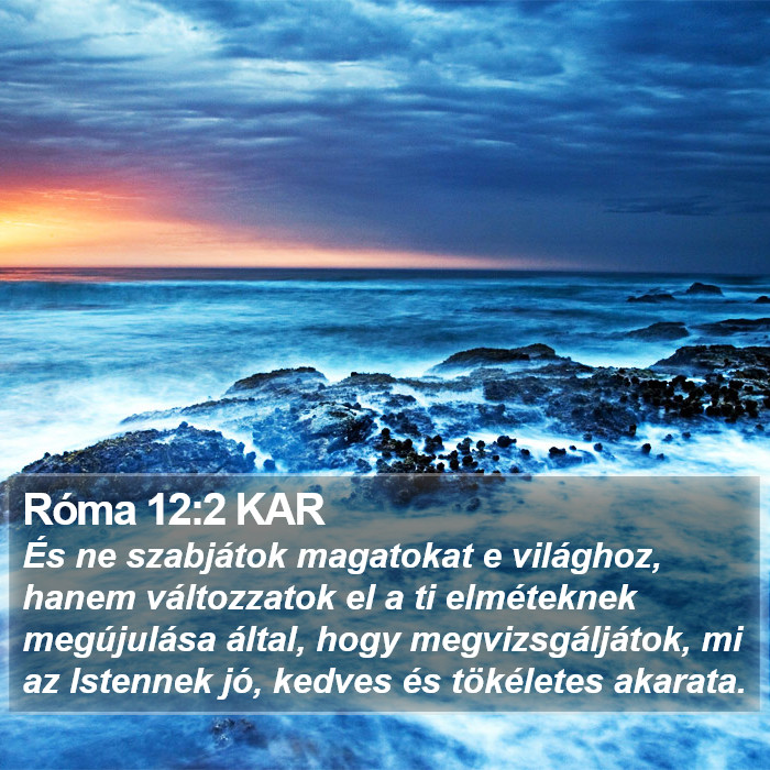 Róma 12:2 KAR Bible Study