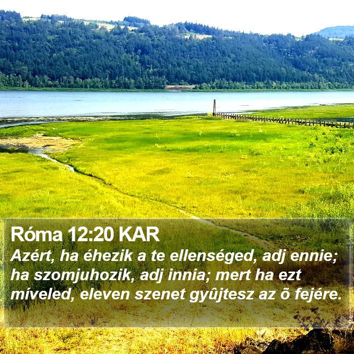 Róma 12:20 KAR Bible Study